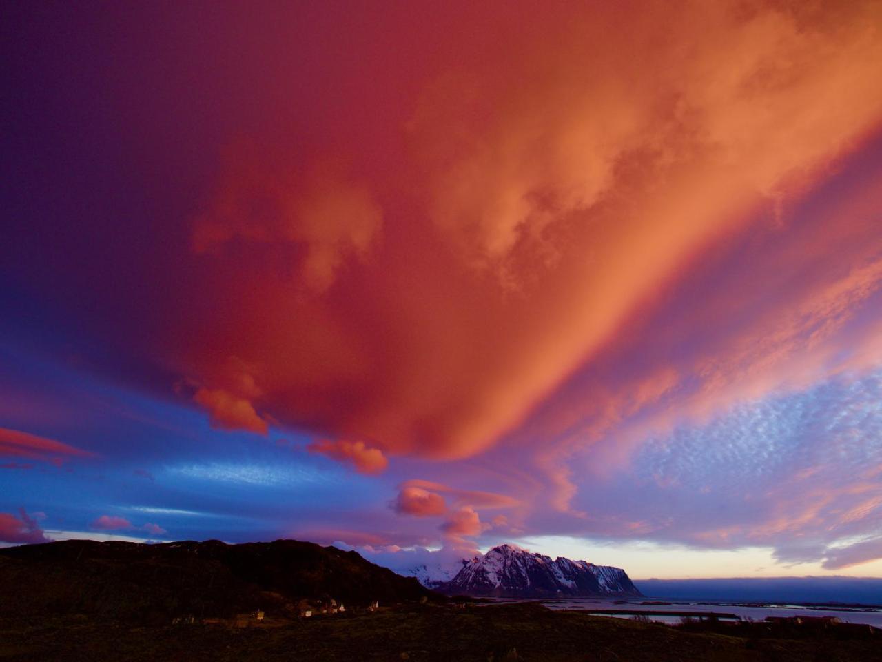 Seaside View Lofoten Bostad Kültér fotó